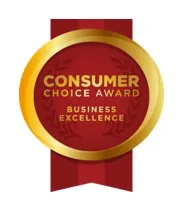 Consumers Choice Business Excellence Award winner